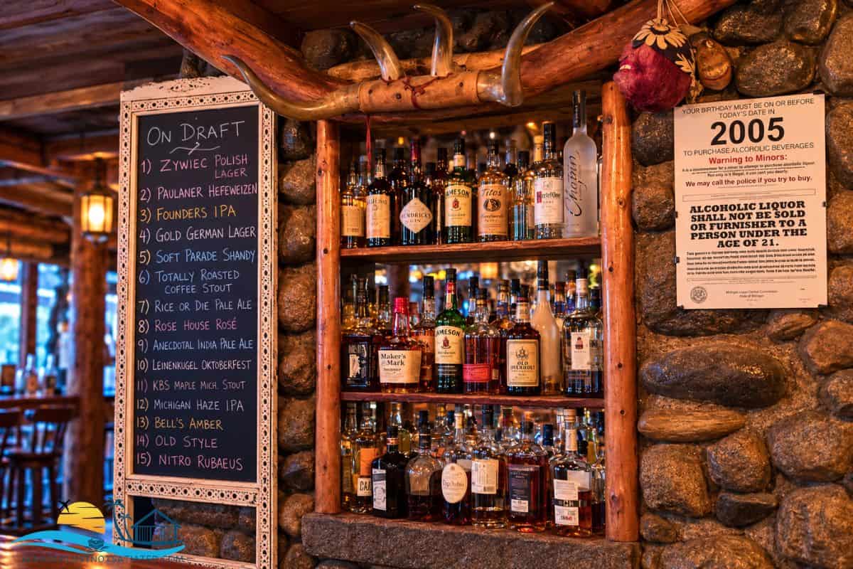 bar legs inn cross village mi